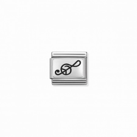 Nomination Silver Treble Clef Composable Charm